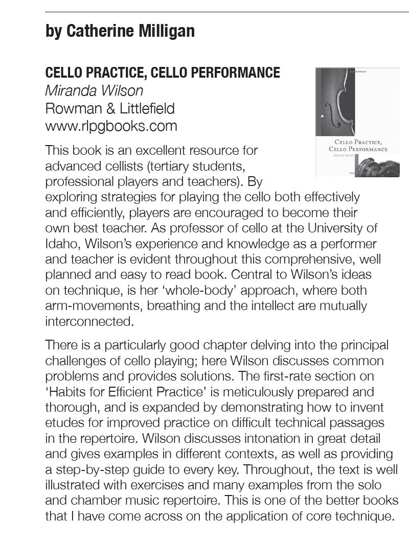 Review in Stringendo